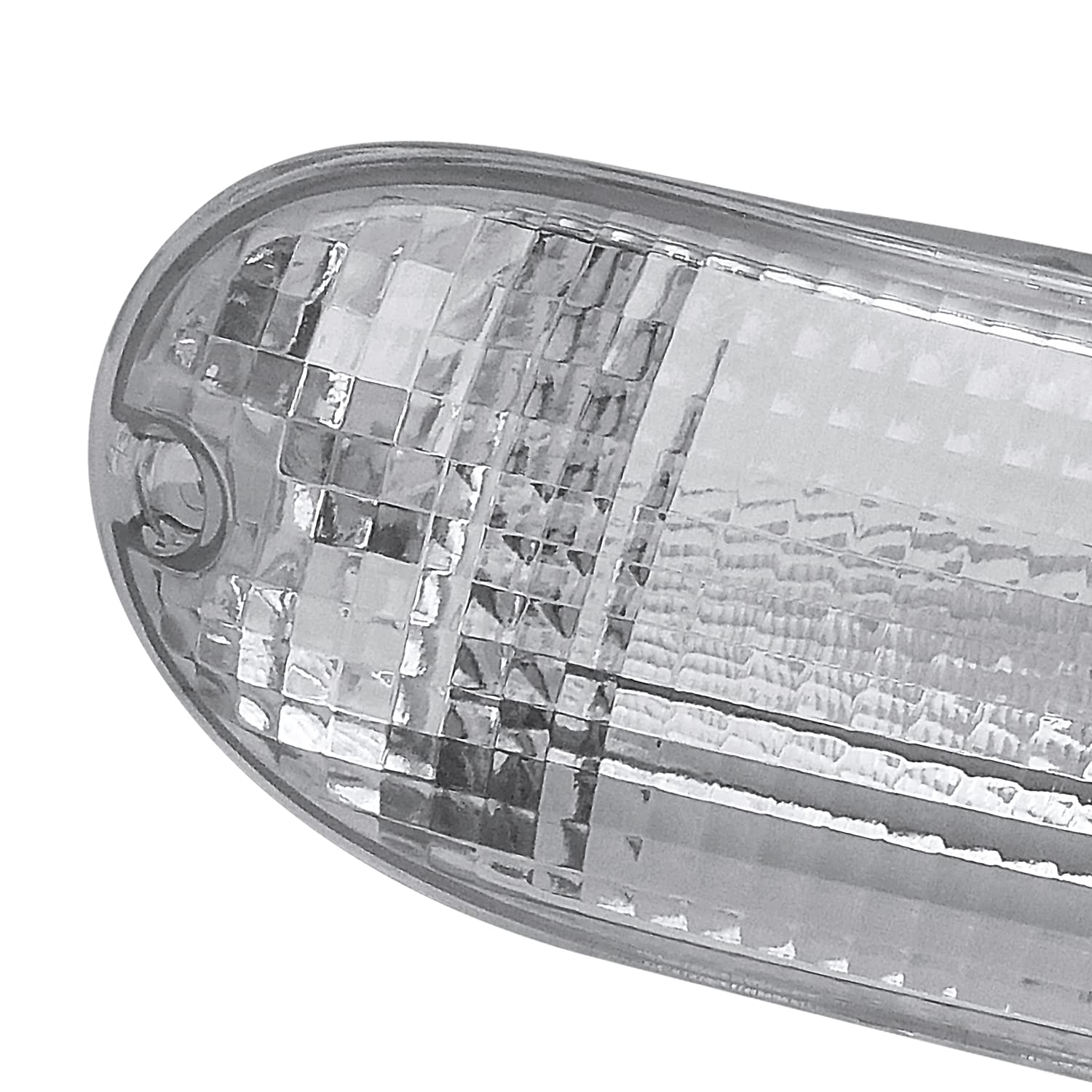 Spec-D Tuning Jdm Clear Rear Bumper Lights Turning Signal Lamps Compatible With Mitsubishi Eclipse 2000-2005 L+R Pair