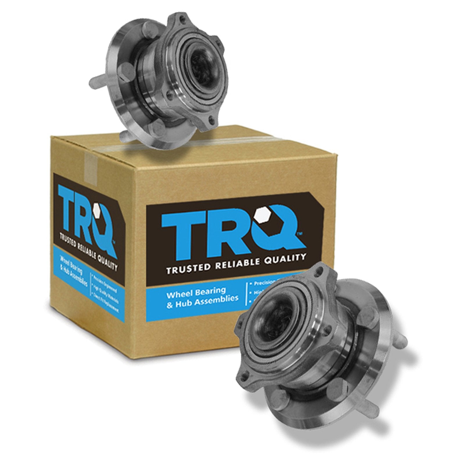Trq Front Rear Wheel Hub Bearings Assembly Set Compatible With 2005-2022 Chrysler 300 2008-2022 Dodge Challenger 2007-2022 Charg