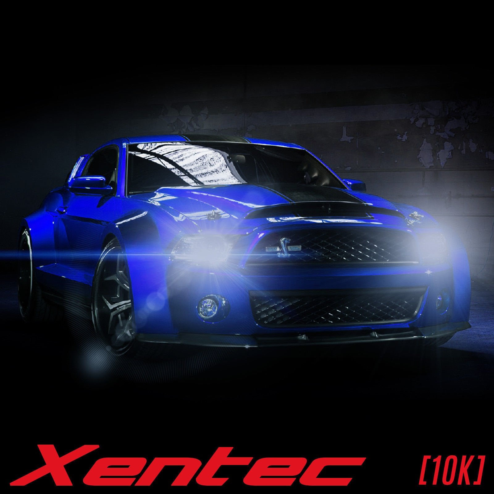 Xentec H11 (H8/H9) 10000K Hid Xenon Bulb Bundle With 35W Ep Alloy Slim Ballast (Ocean Blue)