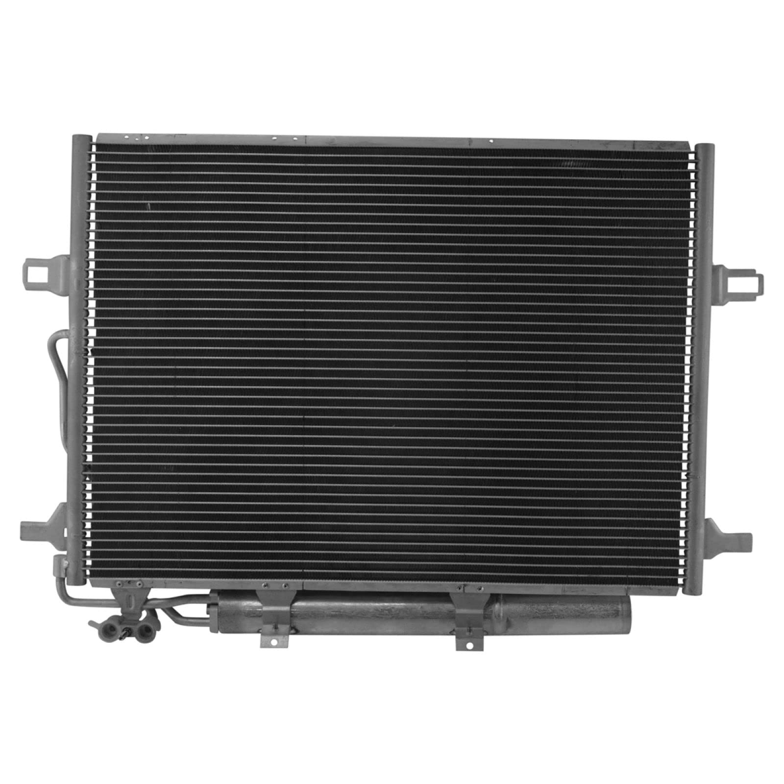 TRQ AC Condenser A/C Air Conditioning with Receiver Drier Compatible with Mercedes E Class 7-3159 MB3030139 2115000154 AC3159 AC