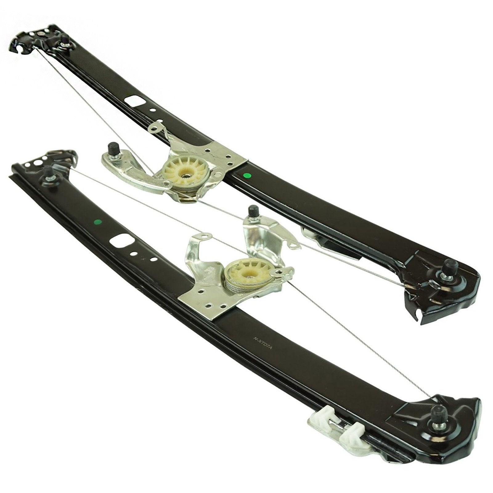 Trq Rear Power Window Regulator Set Compatible With 2000-2006 Bmw X5