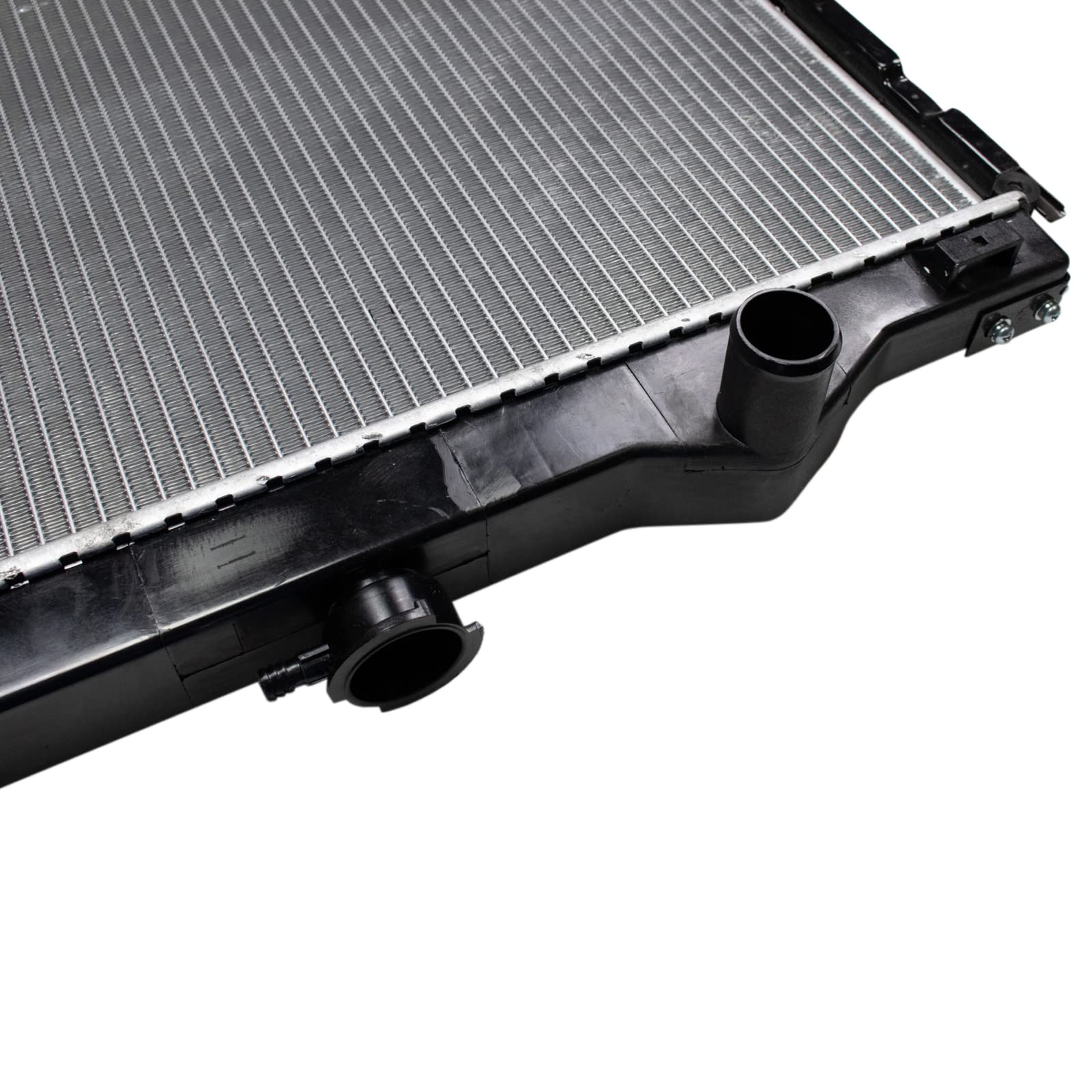 Trq Radiator Assembly Aluminum Core Compatible With 92-96 Dodge Dakota Ch3010146 Ch3010147 Ch3010148 Cu1709
