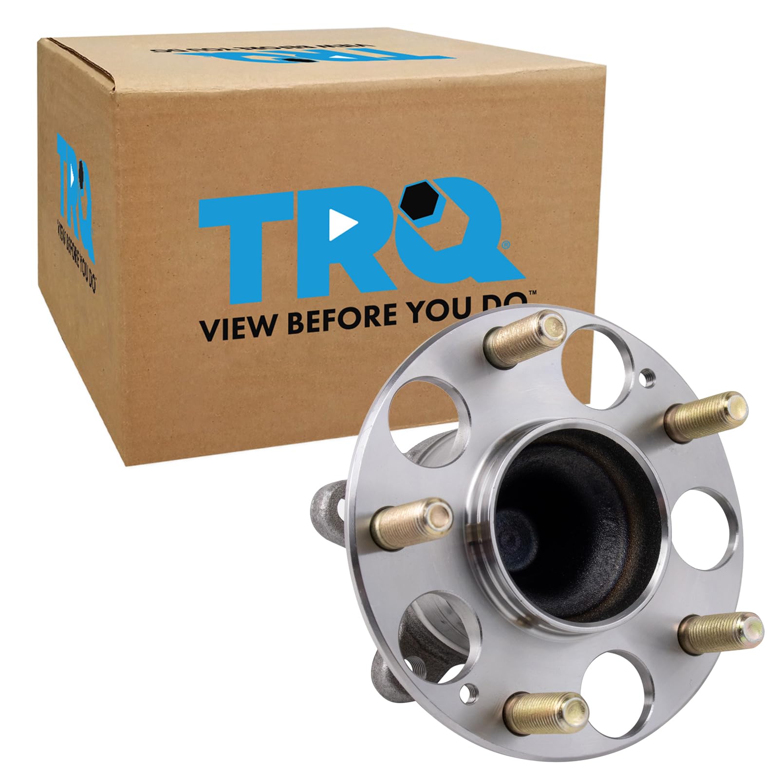 Trq Rear Left Right Wheel Hub Bearing Assembly Driver Passenger Side Compatible With 2006-2015 Honda Civic