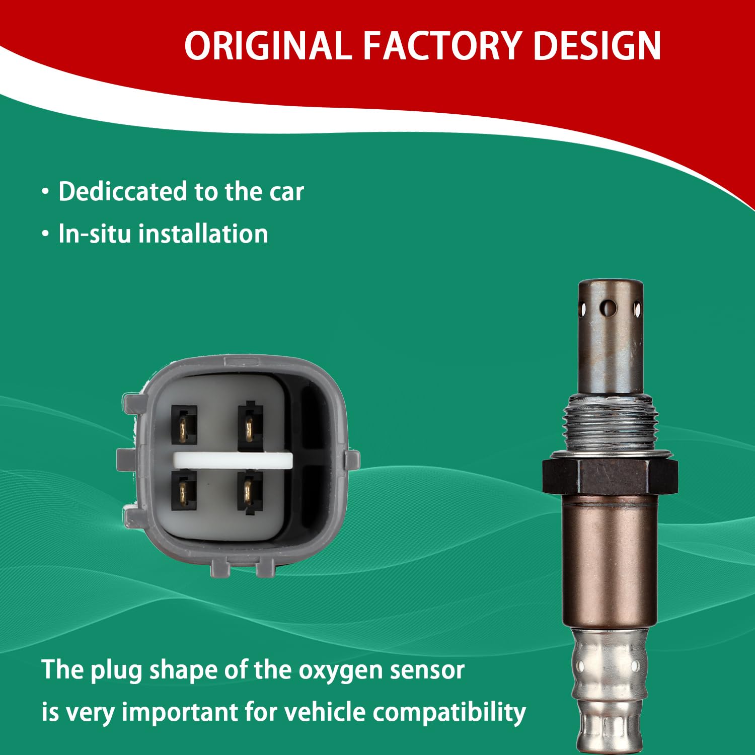 Necatuo 234-9047 Upstream O2 Oxygen Sensor Heated Air Fuel Ratio Compatible With Subaru B9 Tribeca Legacy Outback Lexus Es300, C