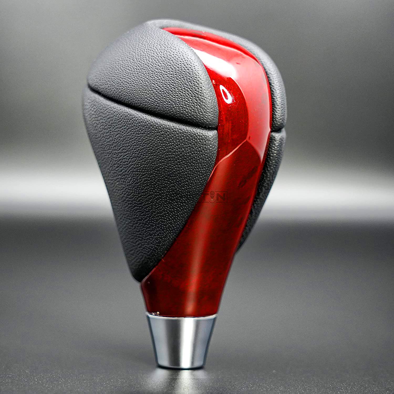 Shiftin Gear Shift Knob, Cherry Red, Walnut Wood, Leather, For Lexus Es300H Es350 Gs300 Gs350 Gs430 Gs450H Gs460 Is250 Is300 Is3
