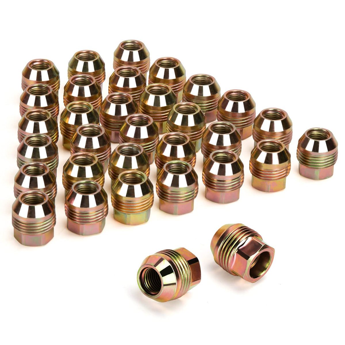 Dynofit 14Mmx1.5 32Pcs Oem/Stock/Factory Lug Nuts For C2500(Suburban) C3500, Express 3500 K3500 Silverado 2500(Hd) 3500 Suburban