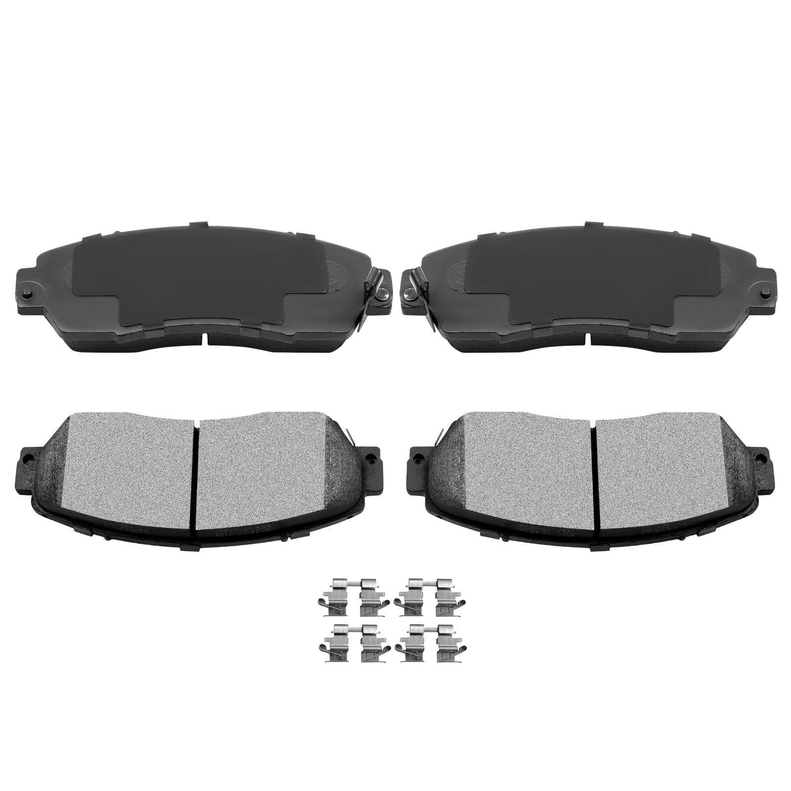 Automuto 4Pcs Front Ceramic Disc Brake Pads Set D1089 For Acura Rdx 2007-2012, For Honda Accord Crosstour 2010-2011, For Honda C