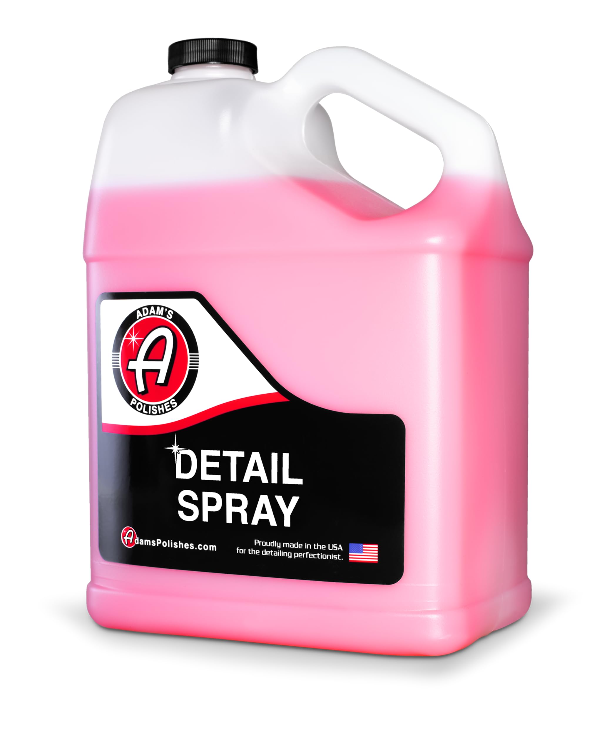 Adam's Polishes Detail Spray - Quick Waterless Detailer, 128 Fl Oz, Model DS-GAL, Adds Shine & Gloss for Car Detailing