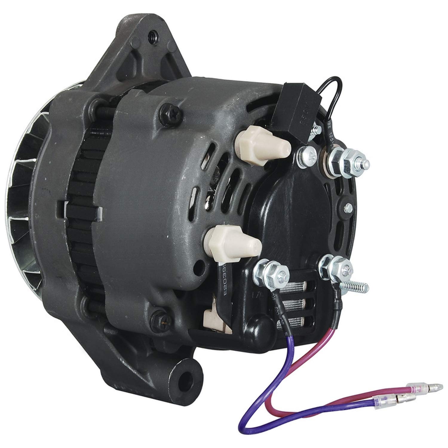 New Alternator Saej1171 Compatible With Mercruiser Pcm Pleasurecraft Omc Inboard Compatible With Oem Mando & Motorola A000B0331 Ac155603 Ac155604 Ac155614 Ra097002 Ra097003 277584