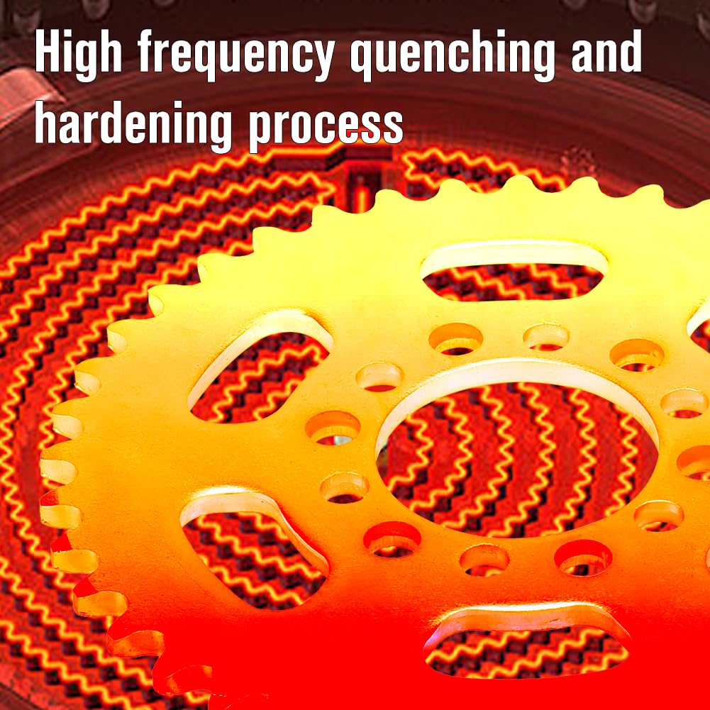 Fvrito 40 Tooth #35 Rear Drive Chain Sprocket For 97Cc 98Cc 2.8Hp Motovox Mbx10 Mbx11 Monster Moto 80Cc Coleman Ct100U Trail Ck1