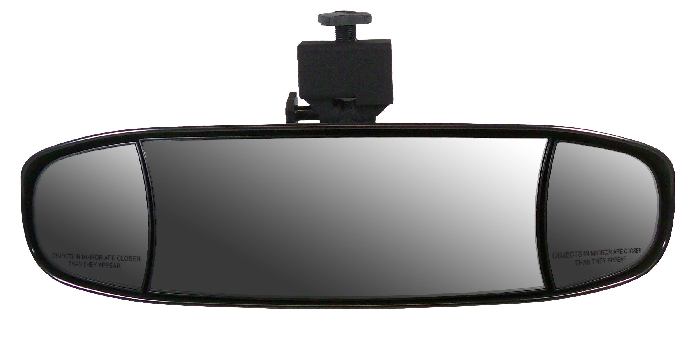 Cipa 02022 Extreme 7" X 20" Marine Mirror, Black