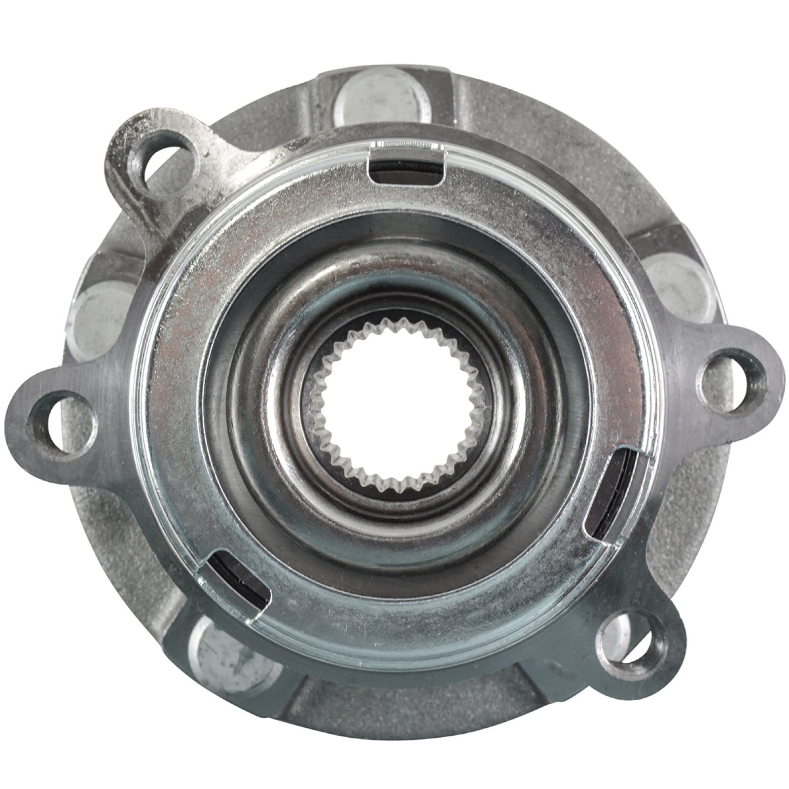 Trq Front Left Right Wheel Hub Bearing Assembly Driver Passenger Side Compatible With 2003-2007 Nissan Murano 2004-2009 Quest