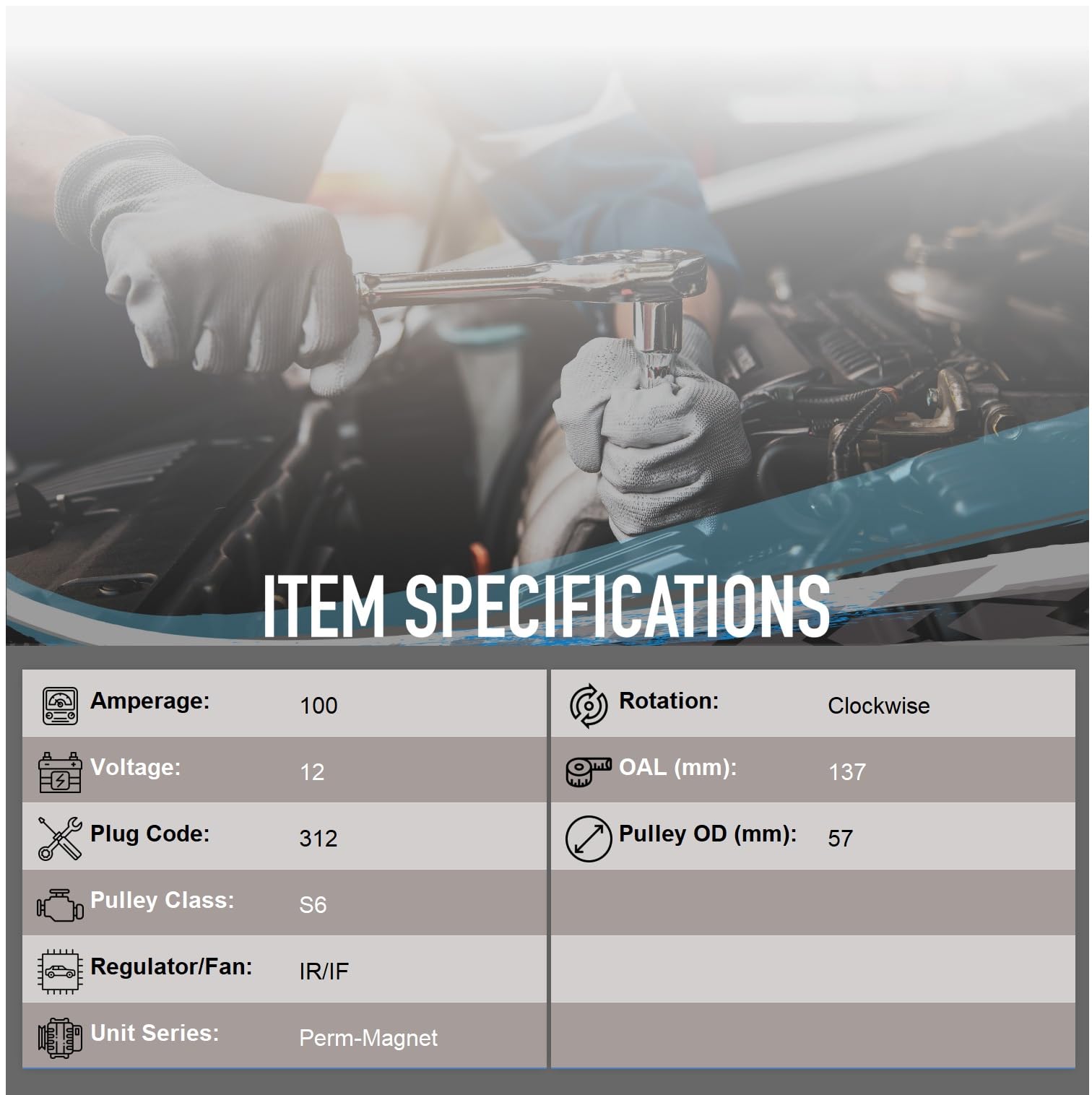 OEG Parts New Alternator Compatible With 2000 2001 2002 Toyota Tundra Sequoia 4.7L V8 00 01 02 022110610, 270600F020, 270600F020