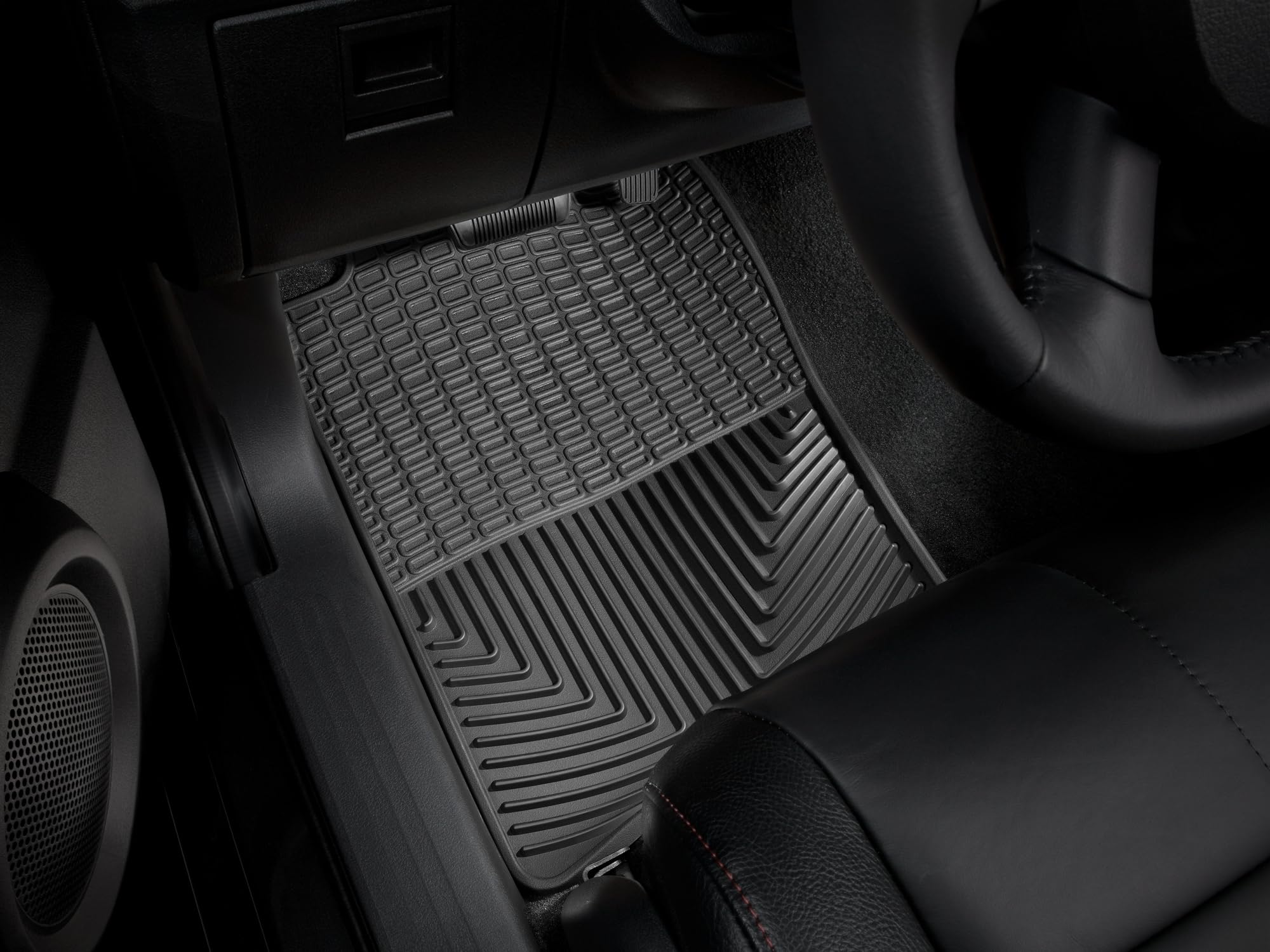 WeatherTech All-Weather Floor Mats for Explorer, Explorer Sport, Explorer Sport Trac, Mountaineer - 1st Row (W11), Black