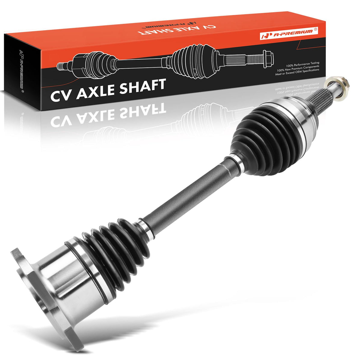 A-Premium Cv Axle Shaft Assembly Compatible With Chevy Silverado 1500 07-20 Tahoe Suburban, Gmc Sierra 1500 07-20 Yukon, Cadilla