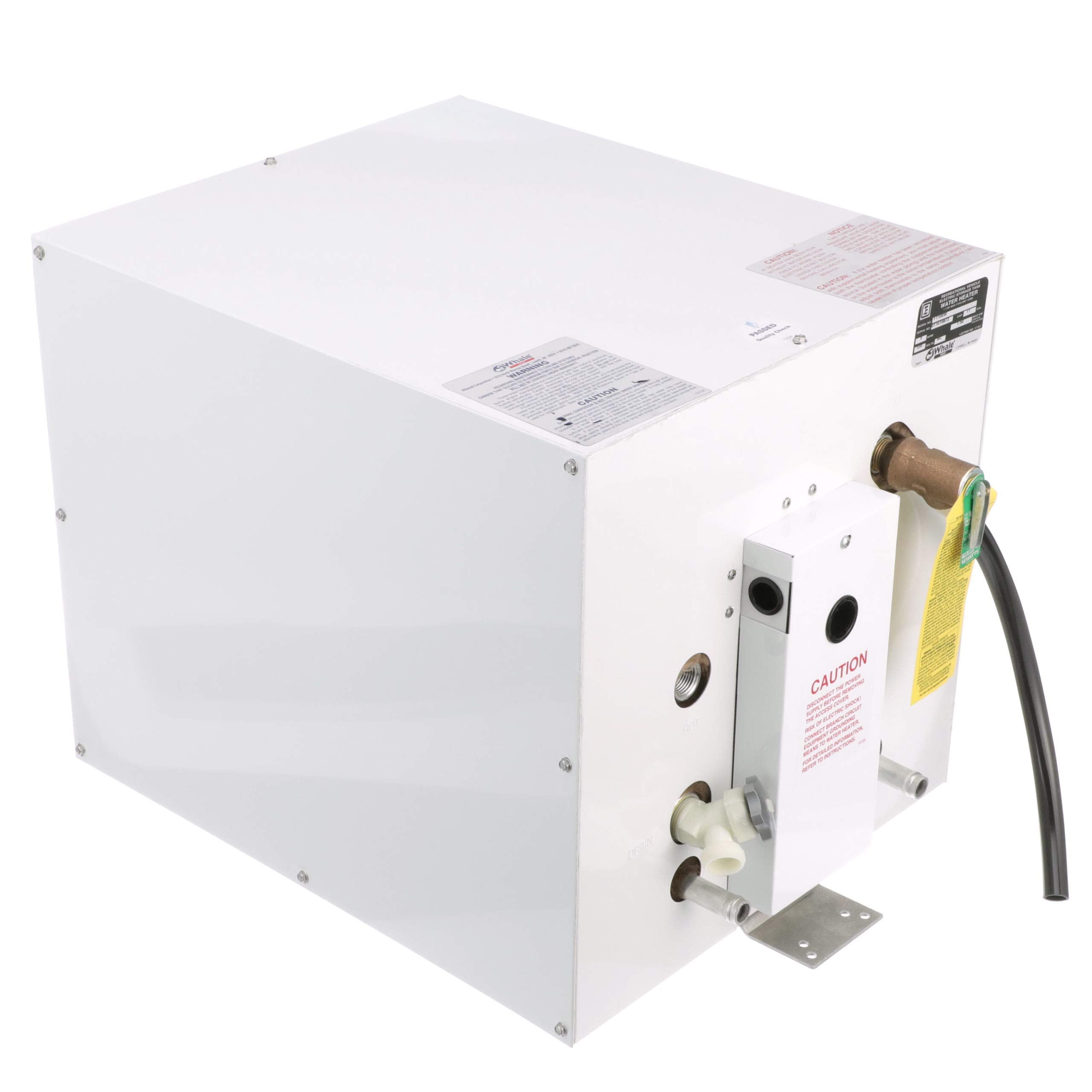 Whale F1100W Water Heater, 11 Gallon Capacity, Front Heat Exchange, 120V, 1500W