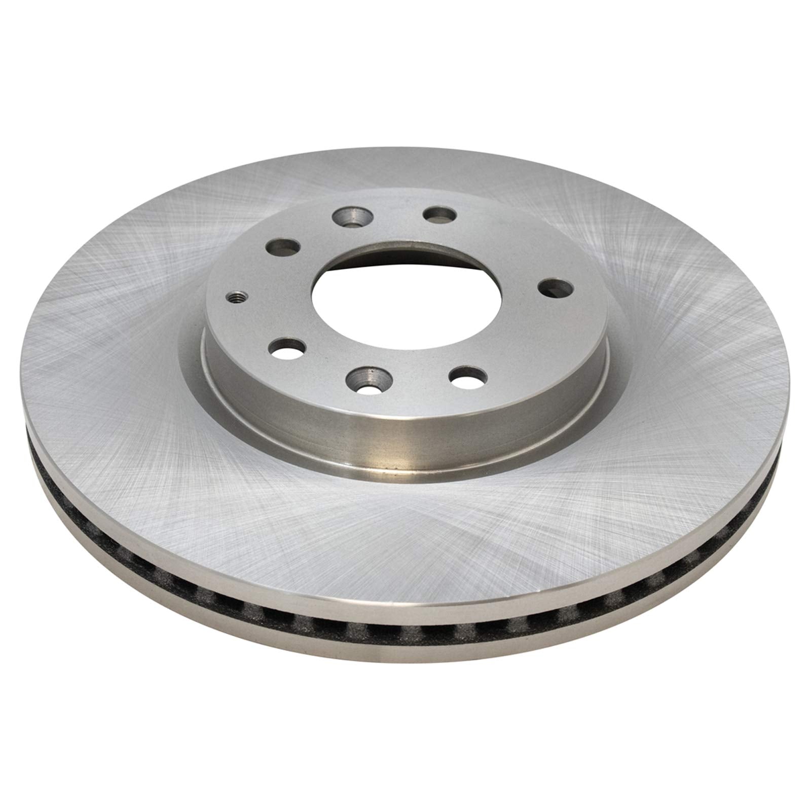 Trq Front Brake Pad & Rotor Kit Brake Pads Brake Rotor Semi-Metallic Compatible With 2007-2012 Mazda Cx-7