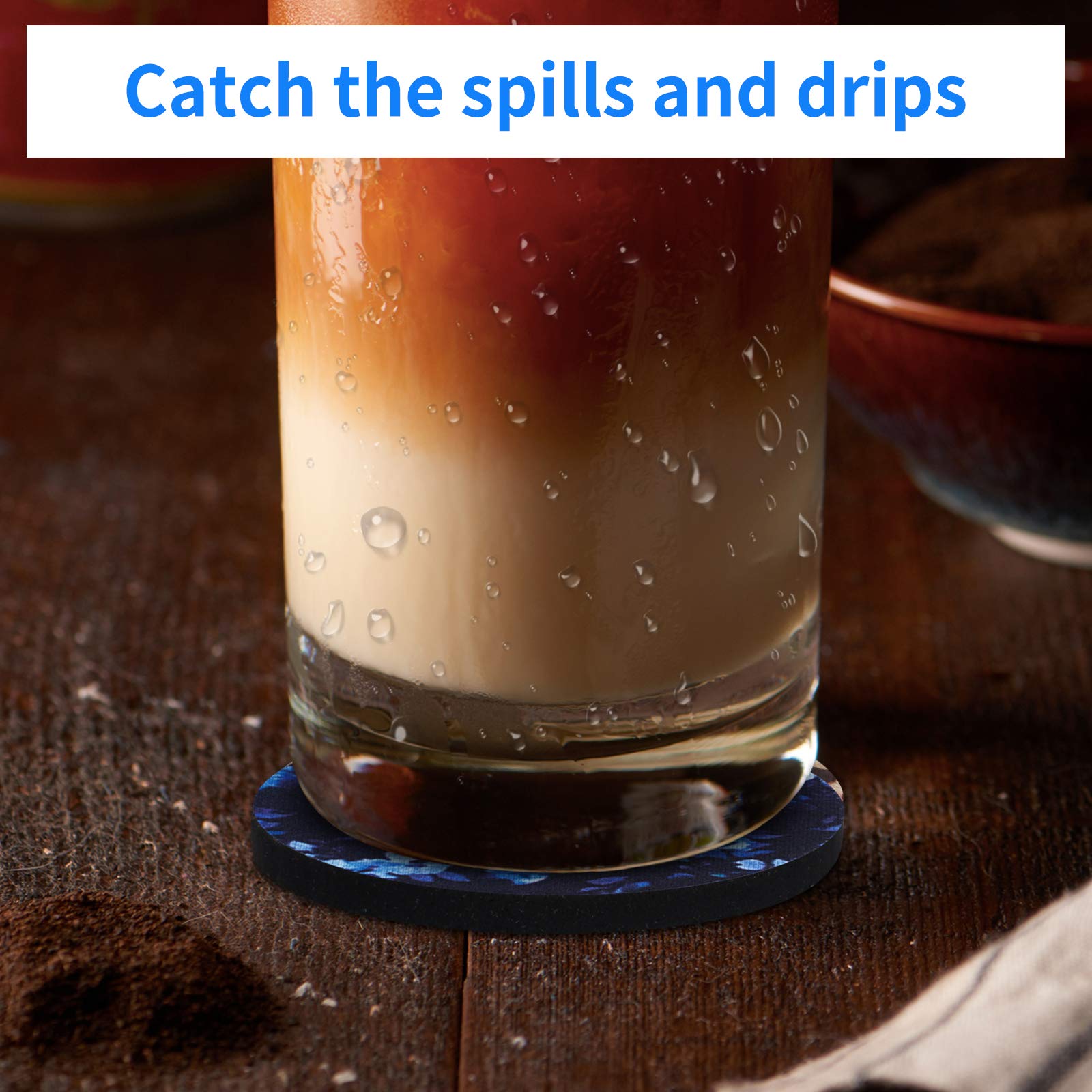 tifanso Car Cup Drink Holder Coaster, 2 Pack Car Coasters for Cup Holders, Cute Vehicle Accessories for Women and Girl (Orchid)