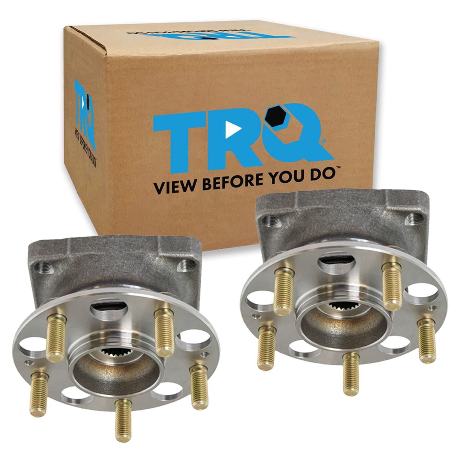 Trq Rear Wheel Hub Bearings Assembly Set Compatible With 2016-2022 Honda Hr-V