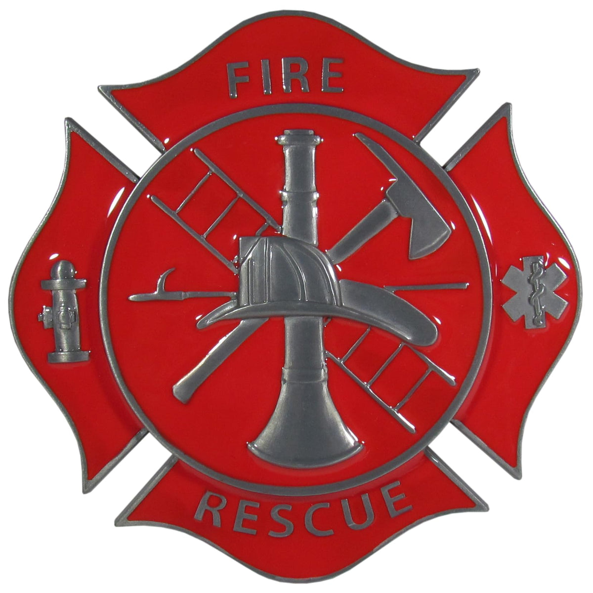 Siskiyou Hitch Cover- Fire Fighter'S Cross