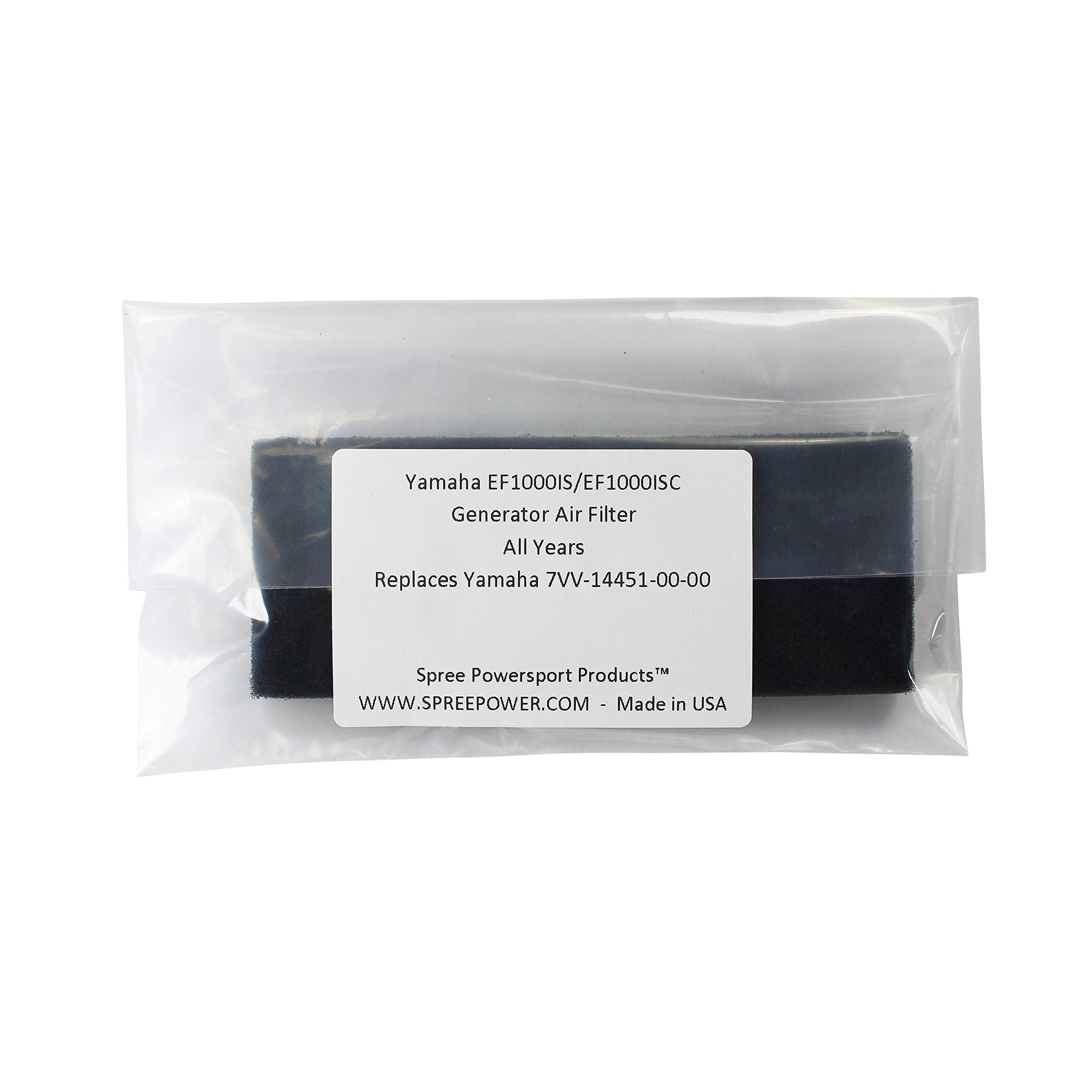 Spree Compatible/Replacement Air Filter For Yamaha Generator Ef1000Is Ef1000Isc