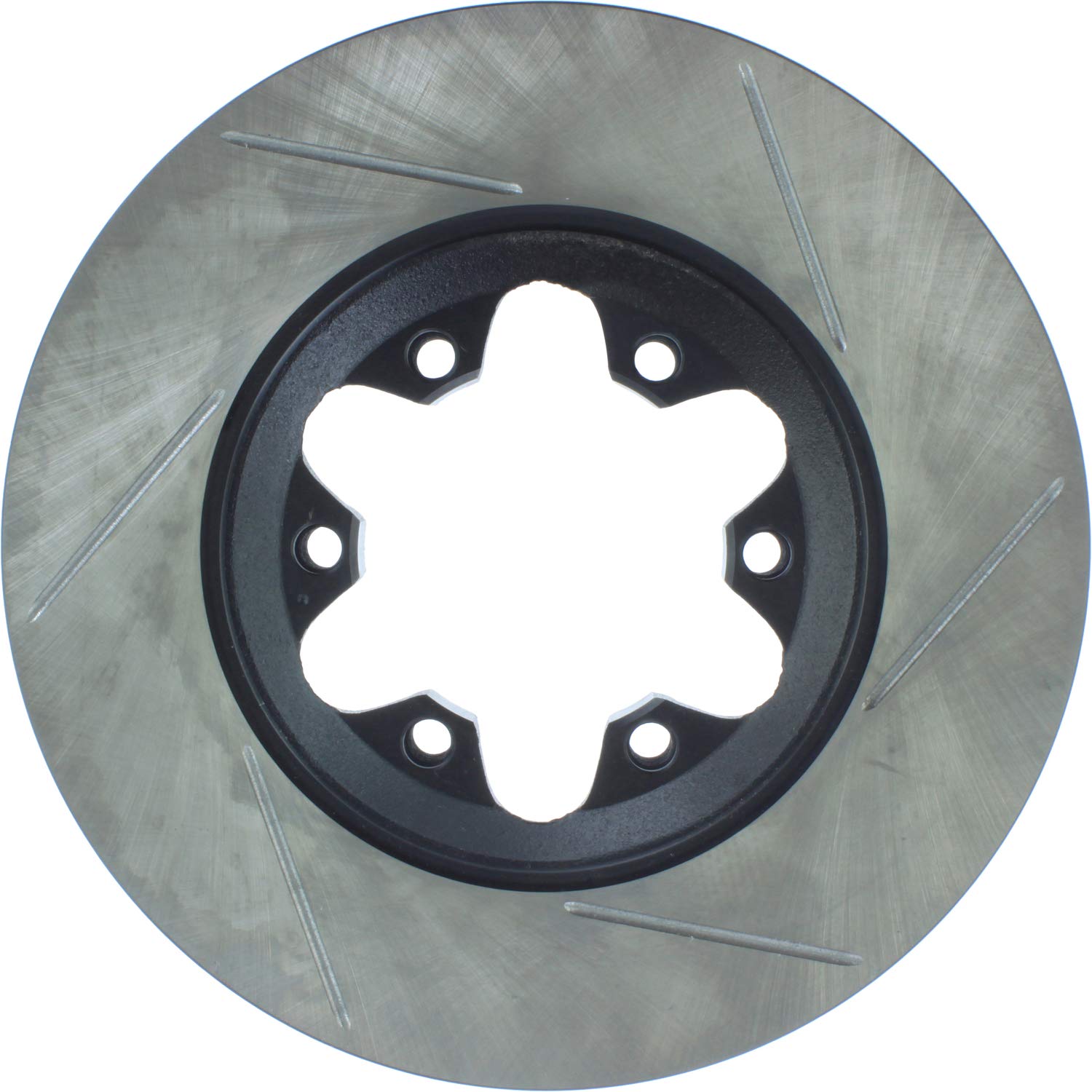 Stoptech 126.66056Sl Sport Slotted Brake Rotor; Front Left