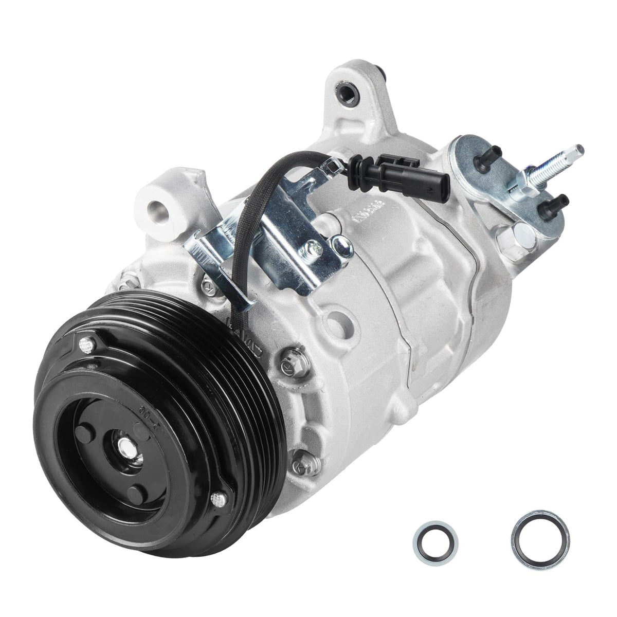Air Condition A/C Compressor with Clutch for Cadillac Escalade 6.2L 2015-2020, for GMC Sierra Yukon XL 2015-2019, Silverado 1500