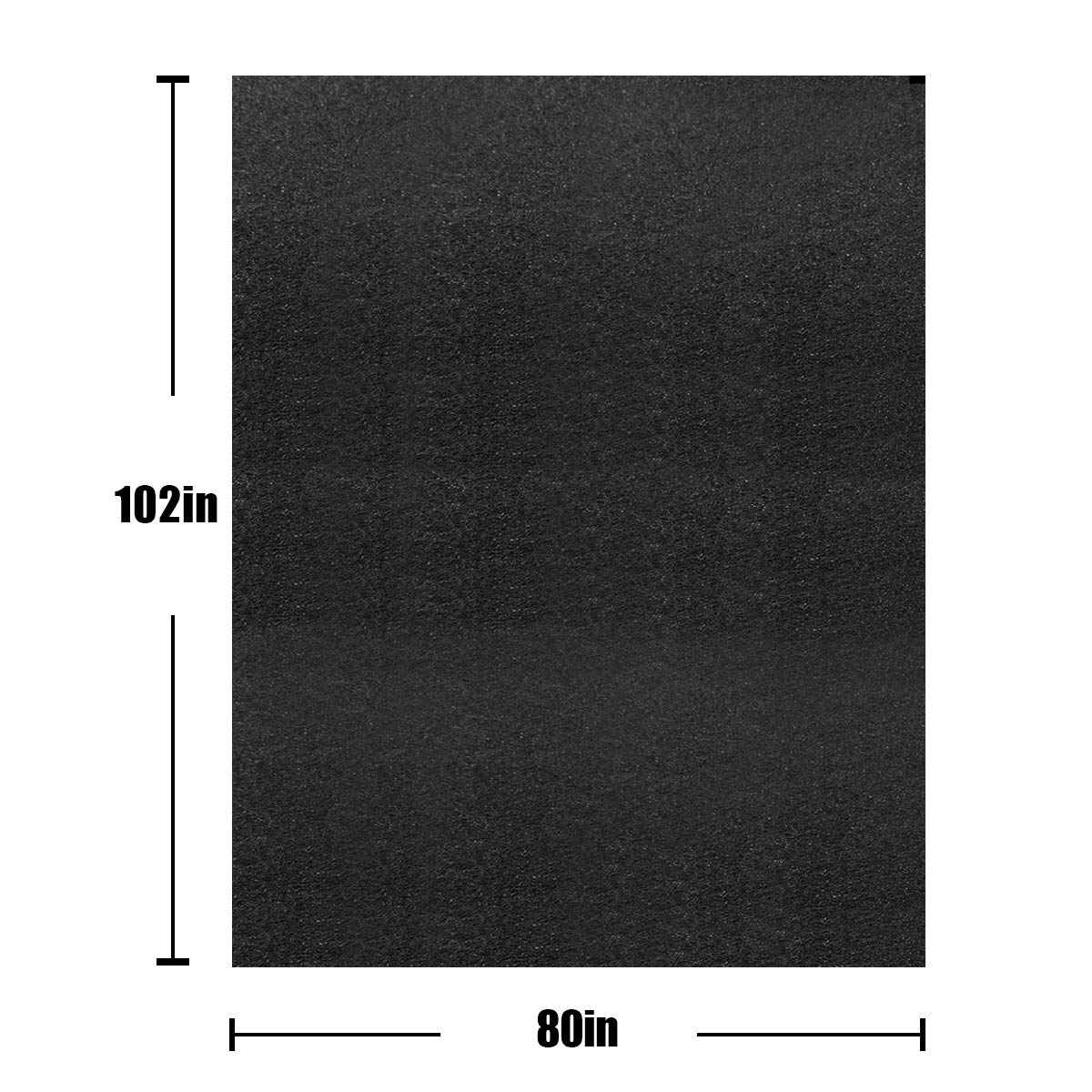 Linla Premium Absorbent Oil Mat Contains Liquid Garage Floor Mat 8.5'X 6.6', Reusable, Washable, Protects Floor, Driveway Surfac