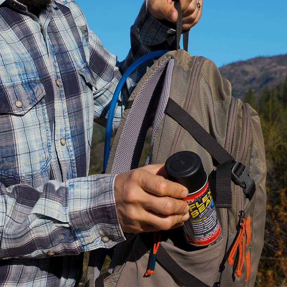 Flex Seal Mini, 3-Pack, White, Stop Leaks Instantly, Waterproof Rubber Spray On Sealant Coating, Travel Size, Perfect For Gutter