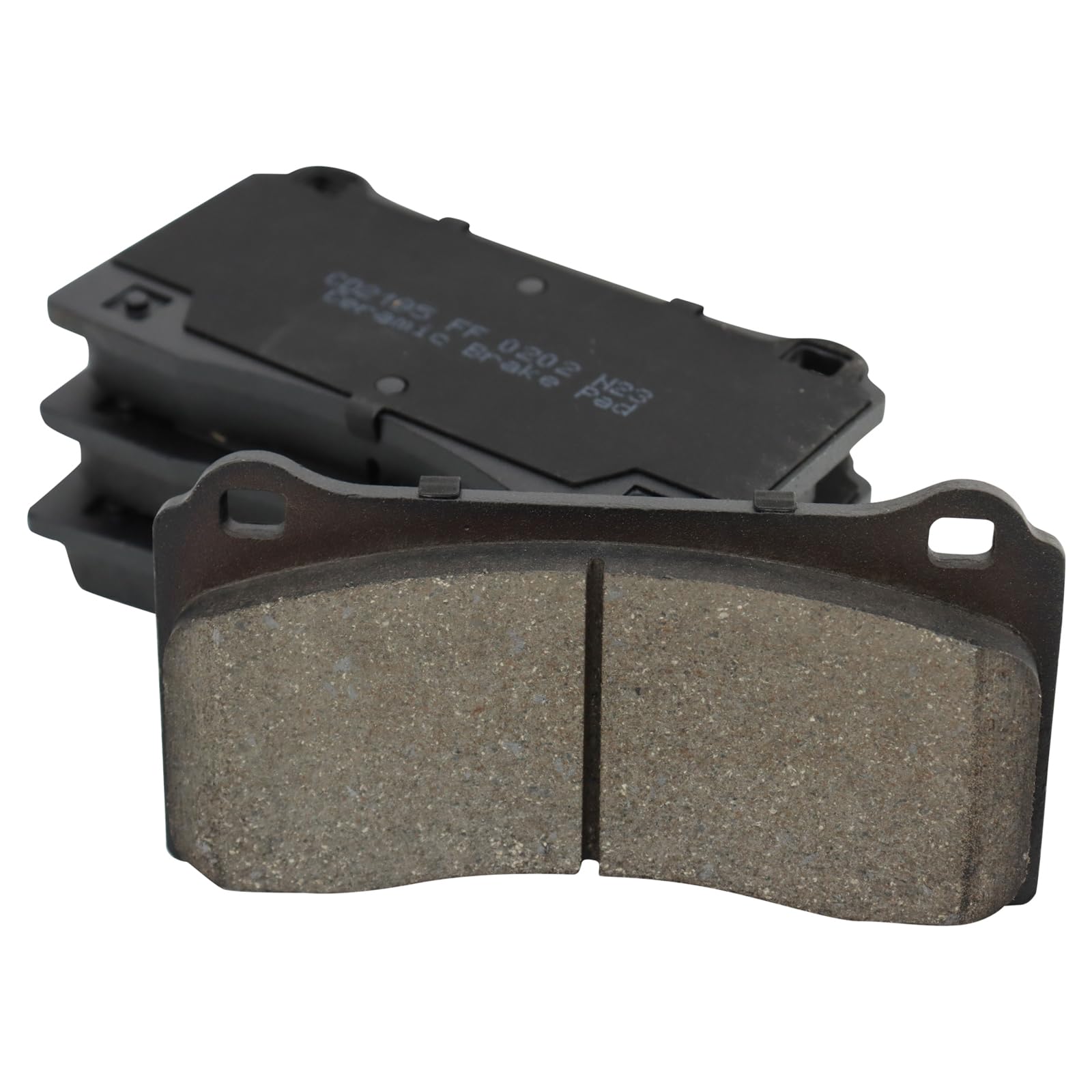 TRQ Front Brake Pads Ceramic Compatible with 2017-2018 Tesla 3