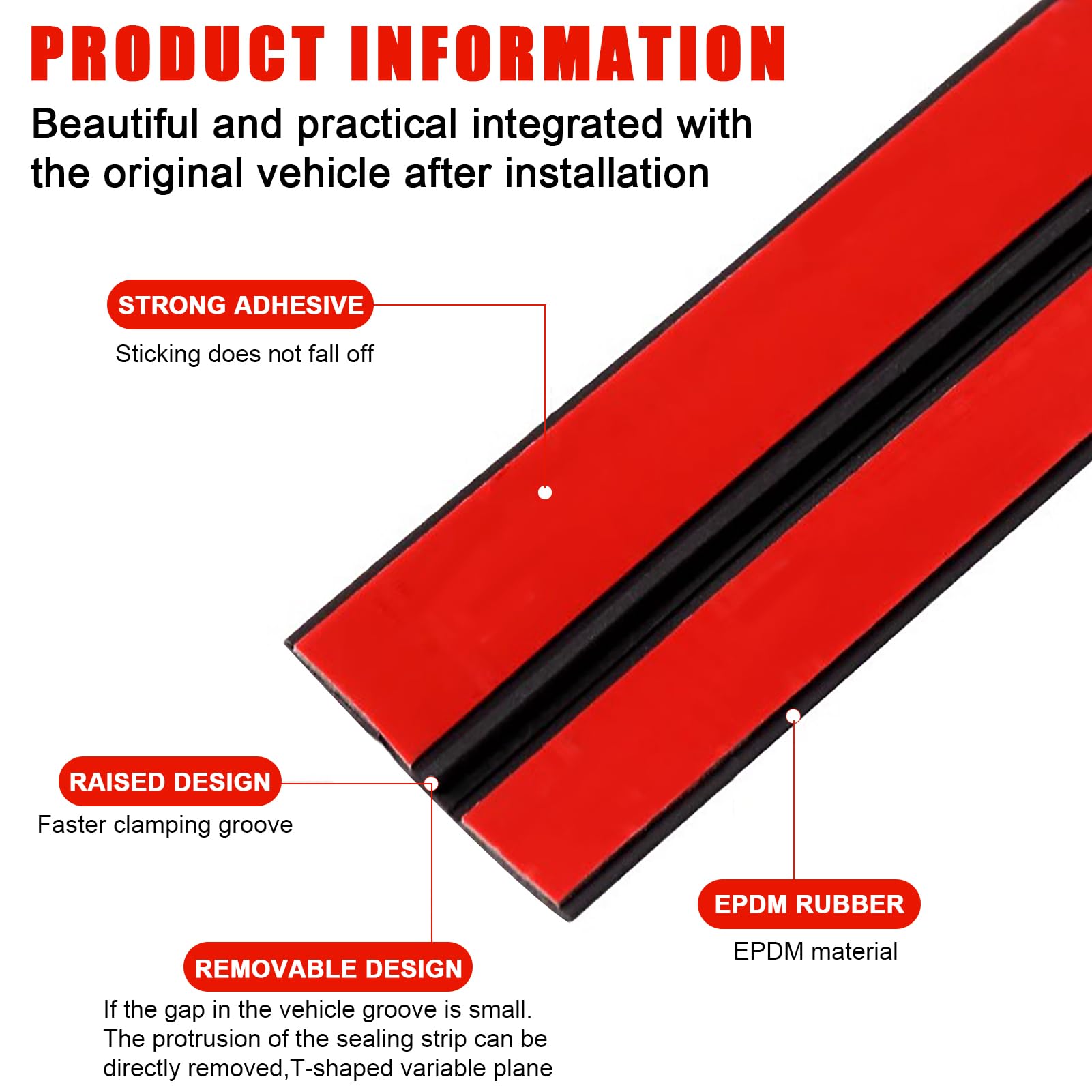 23Ft Car Sunroof Seal Car Windshield Seal Strip Universal Windshield Weather Stripping T Shape Windshield Rubber Seal For Roof S