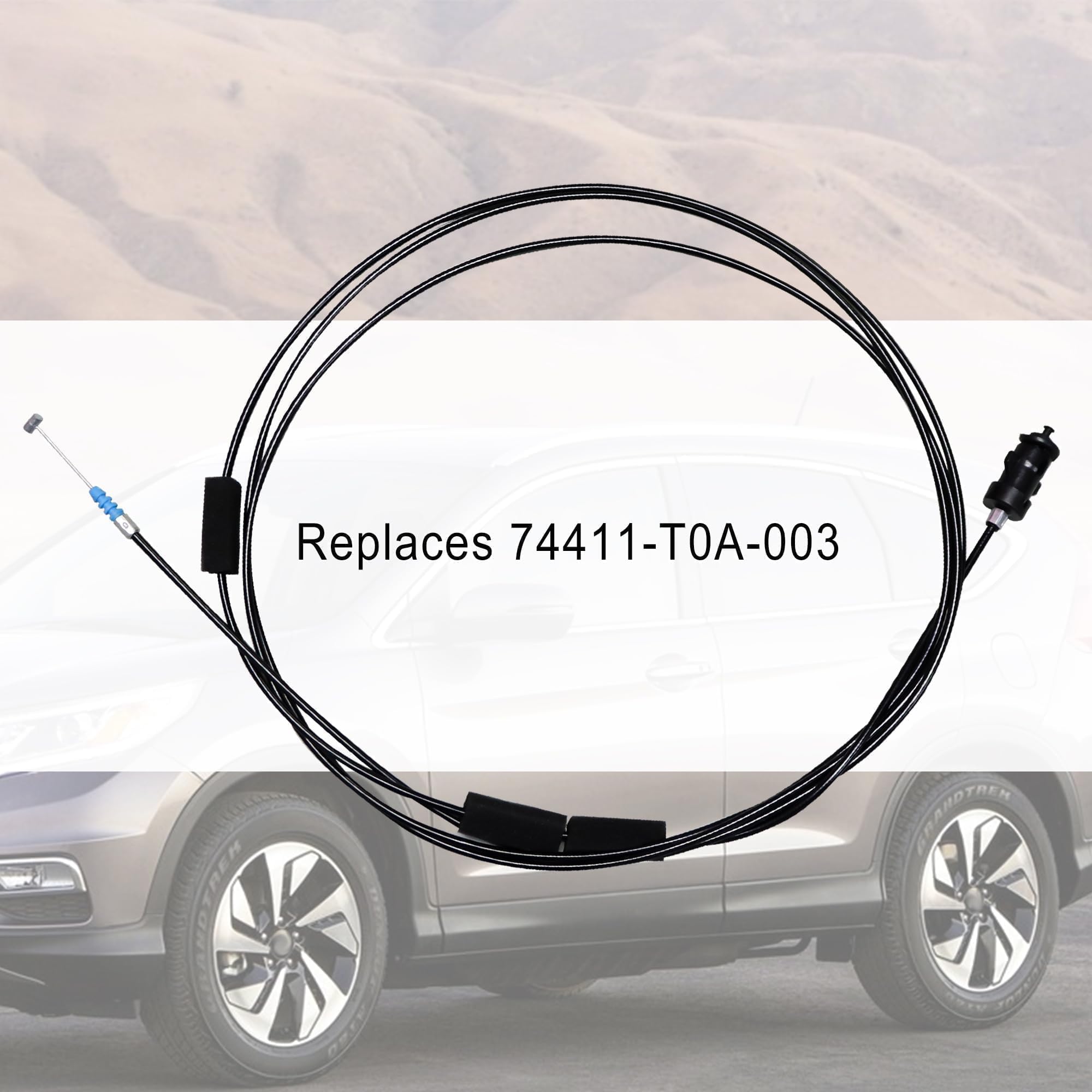 Shtuomoland 74411T0A003 Fuel Gas Door Release Cable Fits for Honda CR-V 2012 2013 2014 2015 2016 Replace 74411-T0A-003