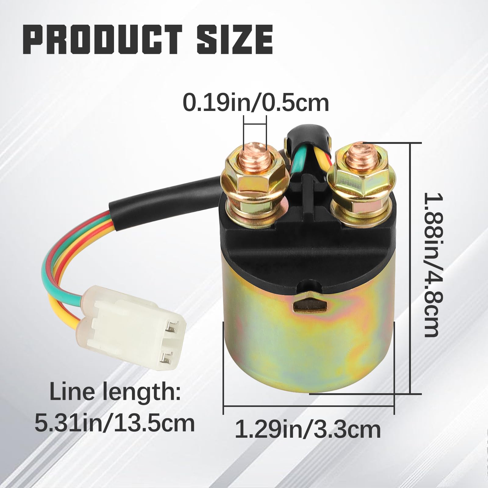 Rancher 420 Starter Solenoid Relay For Honda Trx350 Rancher 350 2000-2006 / Trx420 Rancher 420 2009-2014/ Trx450 Foreman 450 1998-2009 / Trx400 Foreman 400 1995-2003 / Trx500 Foreman 500 2001-2019