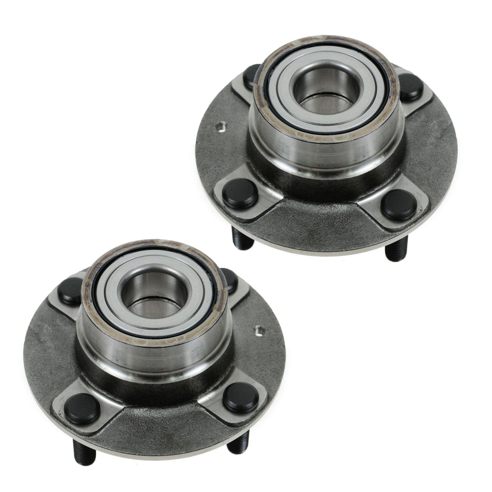 Trq Rear Wheel Hub Bearings Assembly Set Compatible With 2001-2006 Hyundai Elantra 2005-2009 Kia Spectra Spectra5