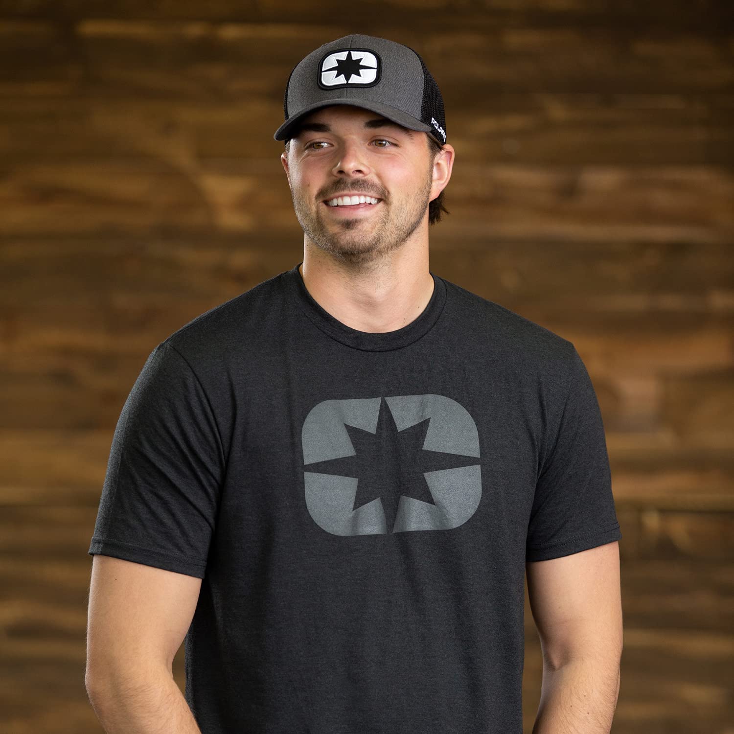 Polaris Atv Men'S Icon Tee - L Black