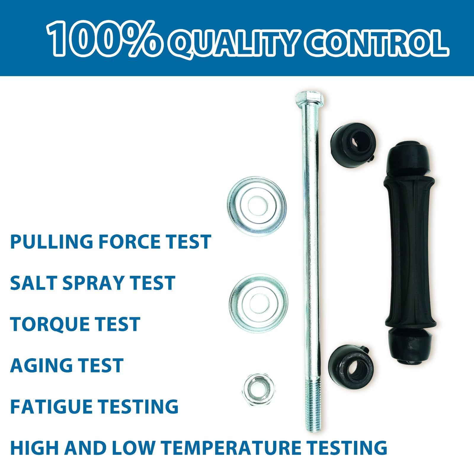 Xcpmc Suspension Front Stabilizer Bar End Links Barra Estabilizadora Kit 2Pcs For Silverado Escalade Tahoe Suburban Sierra Yukon