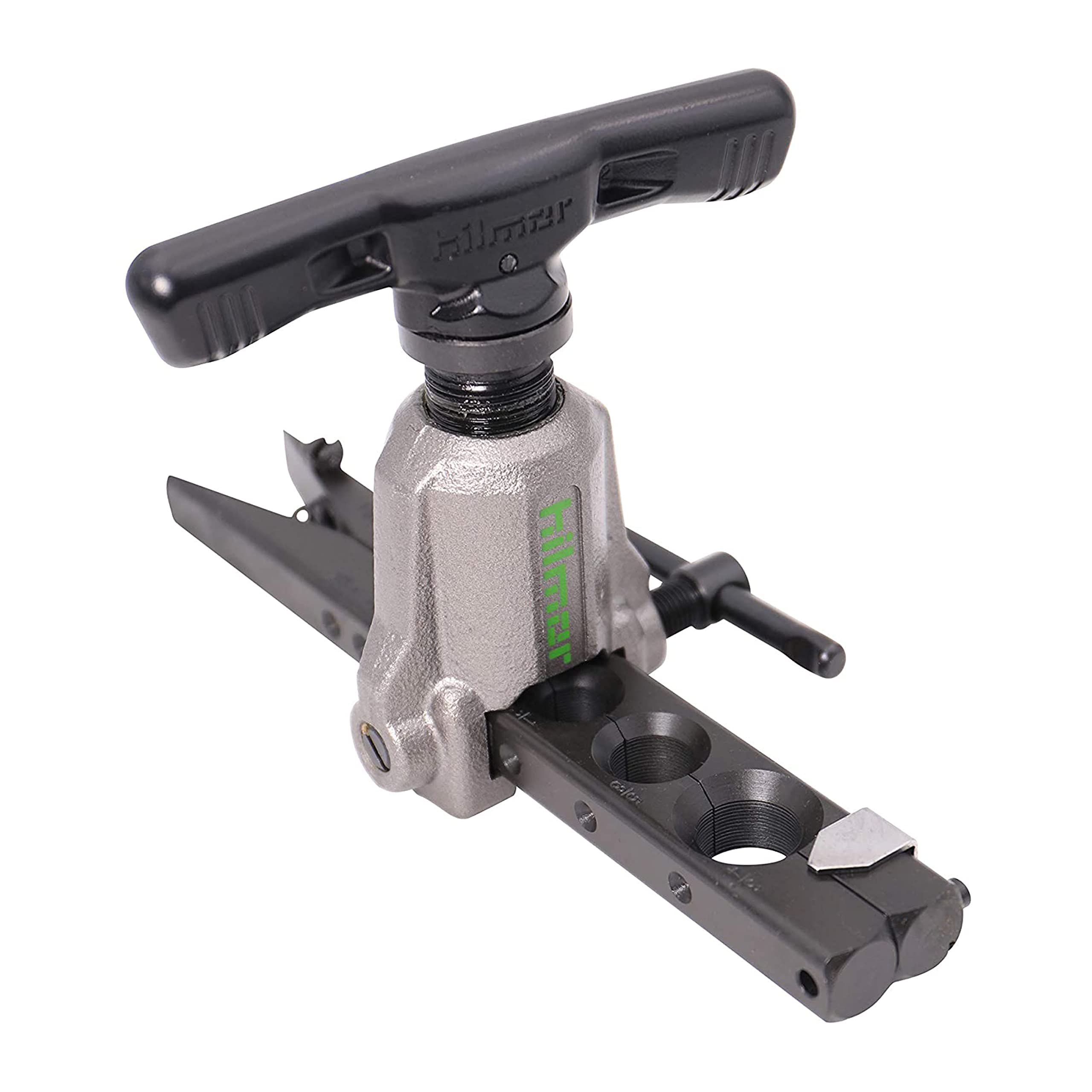 Hilmor 1838952 Orbital Flare 3/16    - 3/4   , HVAC and Refrigeration Flaring Tool for Copper, Aluminum, Steel and Brass, Gray/B