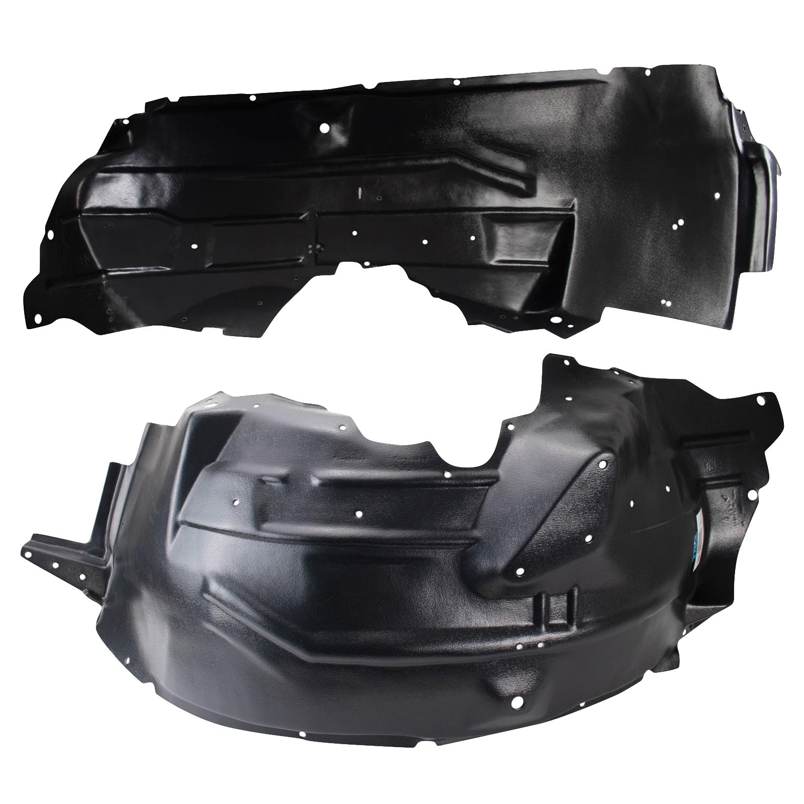 Trq Front Inner Fender Liner Set Compatible With 2004-2005 Ford F-250 Super Duty F-350 Super Duty Fo1247108 Fo1250137