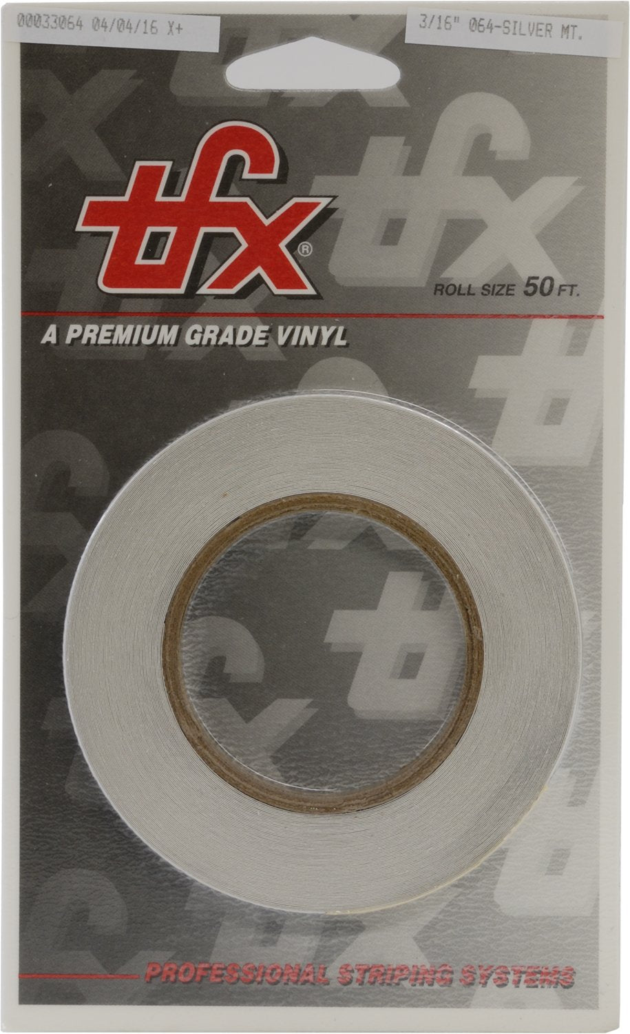 Universal Tfx 00033064 - Auto Customizing Dual Pinstripe - 3/16'' X 50' (1/16    Stripe, 1/16'' Gap, Then 1/16    Stripe) - 064-