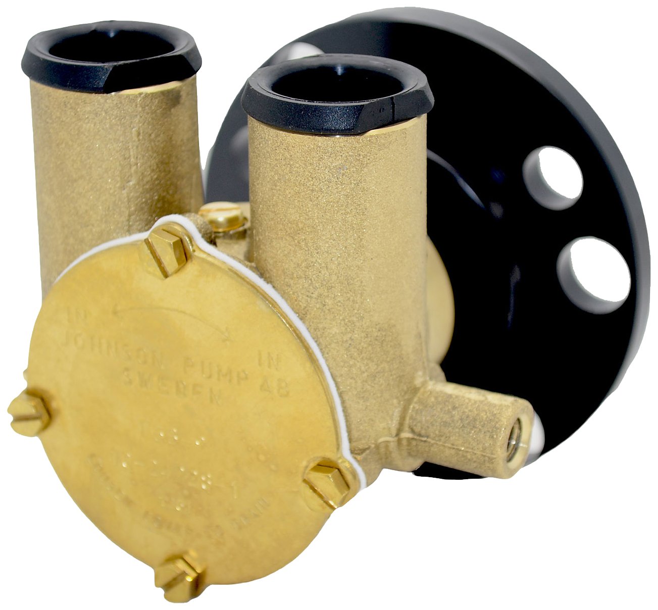 Johnson Pumps F5B-9 Crankshaft Pump, Extra Large, Plastic, Black, Model 3001.4120