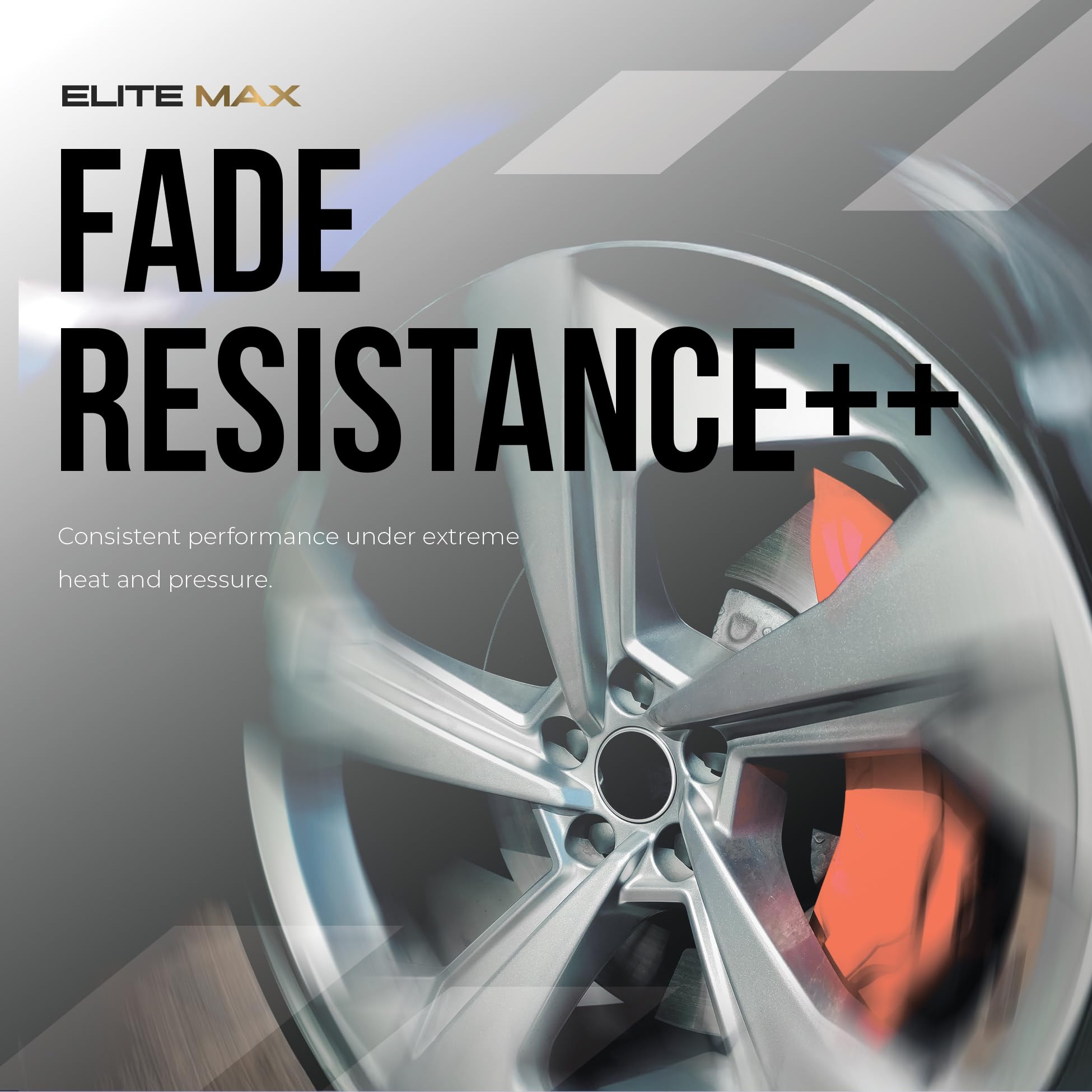 Max Advanced Brakes Front Brake Pad Compatible With 2020 2021 2022 Kia Soul 1.6L, Elite-Max Carbon Ceramic Pad W/Hardware