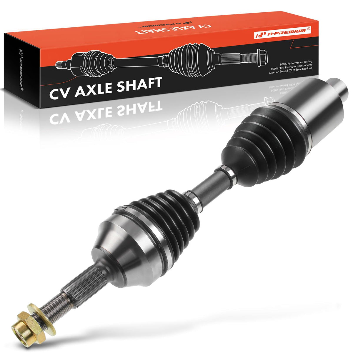 A-Premium CV Axle Shaft Assembly Compatible with Jeep Liberty 2002 2003 2004 2005 2006 2007, V6 3.7L, 4WD, Front Right Passenger
