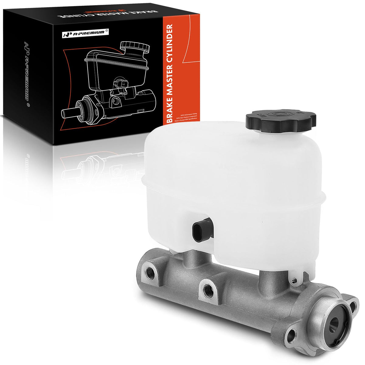 A-Premium Brake Master Cylinder with Reservoir and Cap Compatible with Chevrolet and GMC Vehicles - For Avalanche, Express 2500 