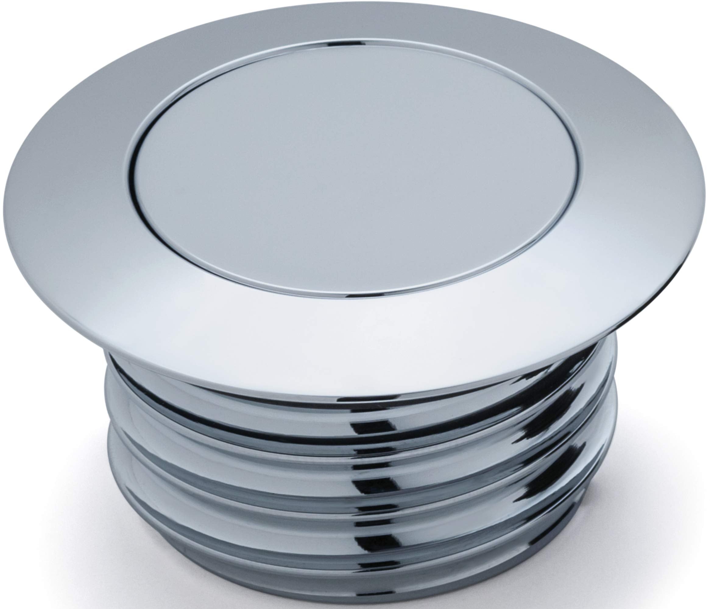 Kuryakyn 7178 Vented Flush Mount Pop-Up Fuel Tank/Gas Cap with Right-Hand Threads for 1996-2019 Harley-Davidson Motorcycles with