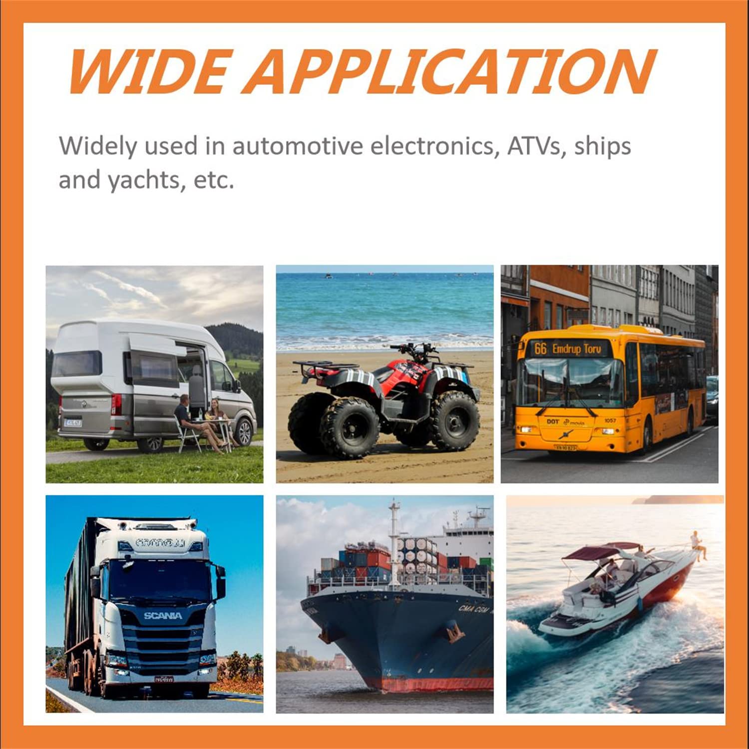 Huarew Amg Mega Fuse Holder (Pack Of 2)