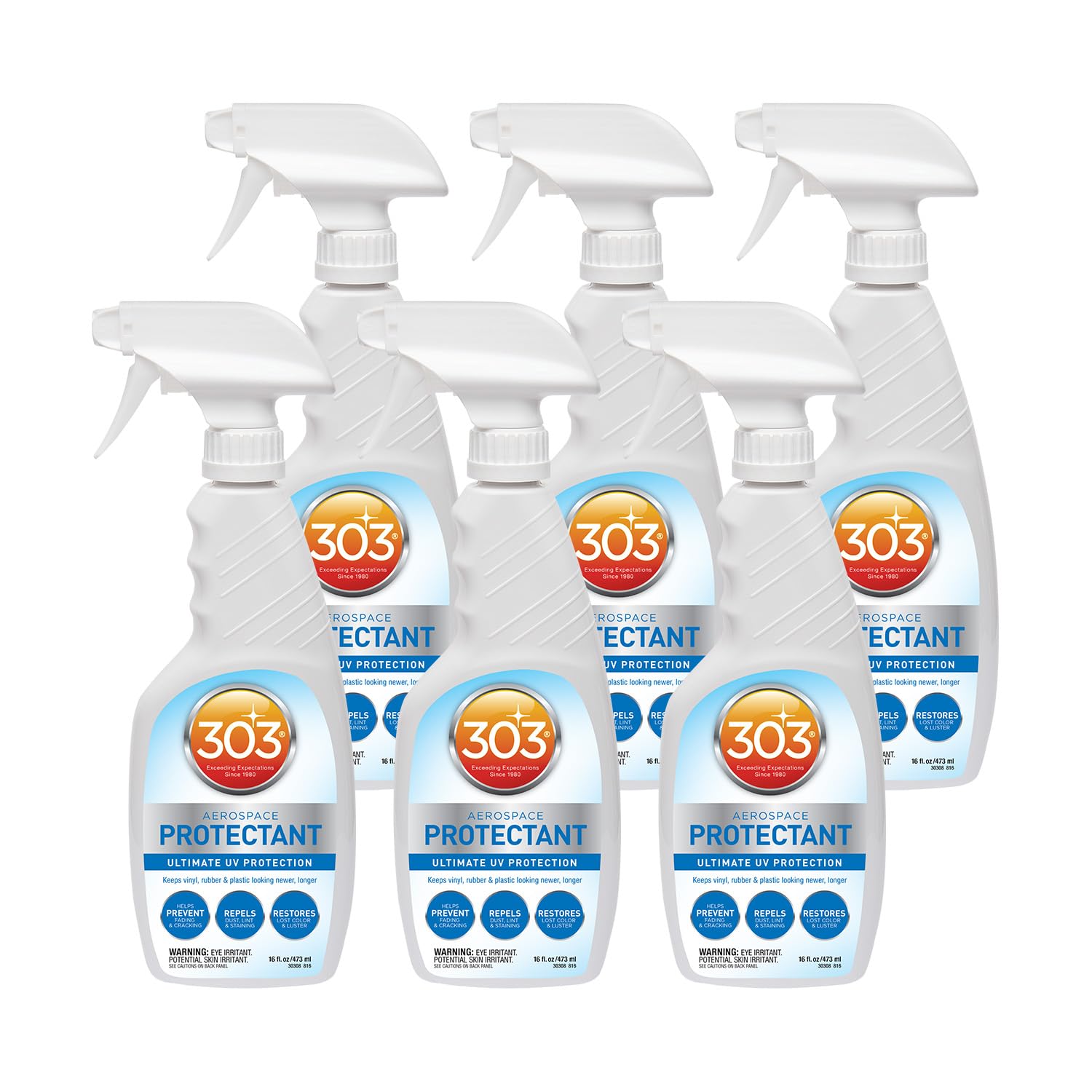 303 Products Aerospace Protectant Spray, Uv Protection, Repels Dust, Dirt, & Staining, Matte Finish, Restores Like-New Appearanc