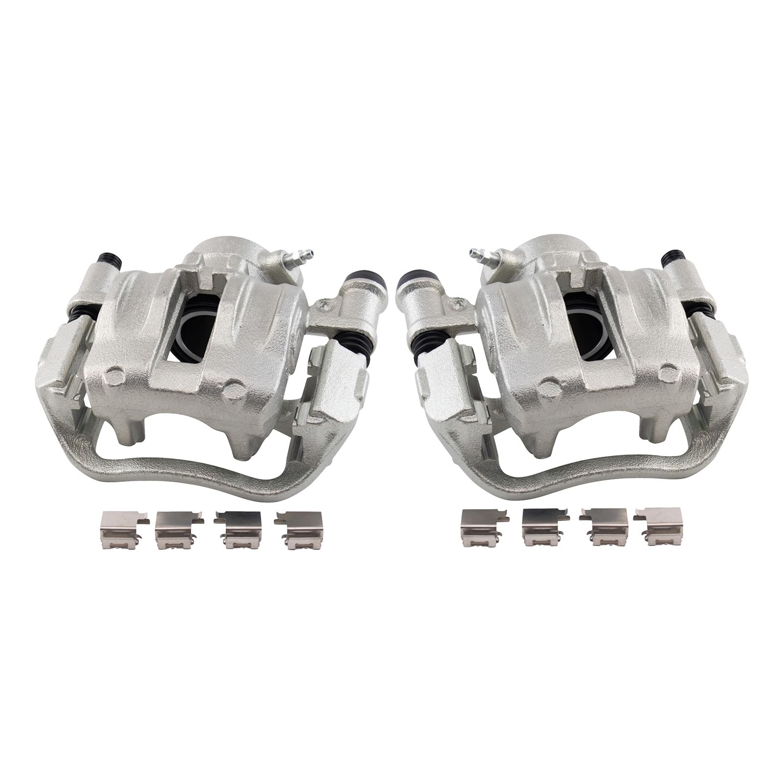 Trq Rear Brake Caliper Set Compatible With 2014-2020 Ram Promaster 1500 Promaster 2500 Promaster 3500