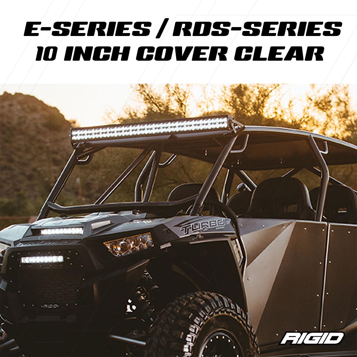 Rigid Industries - Cover 10'' E/Rds Clr Exterior Accessories