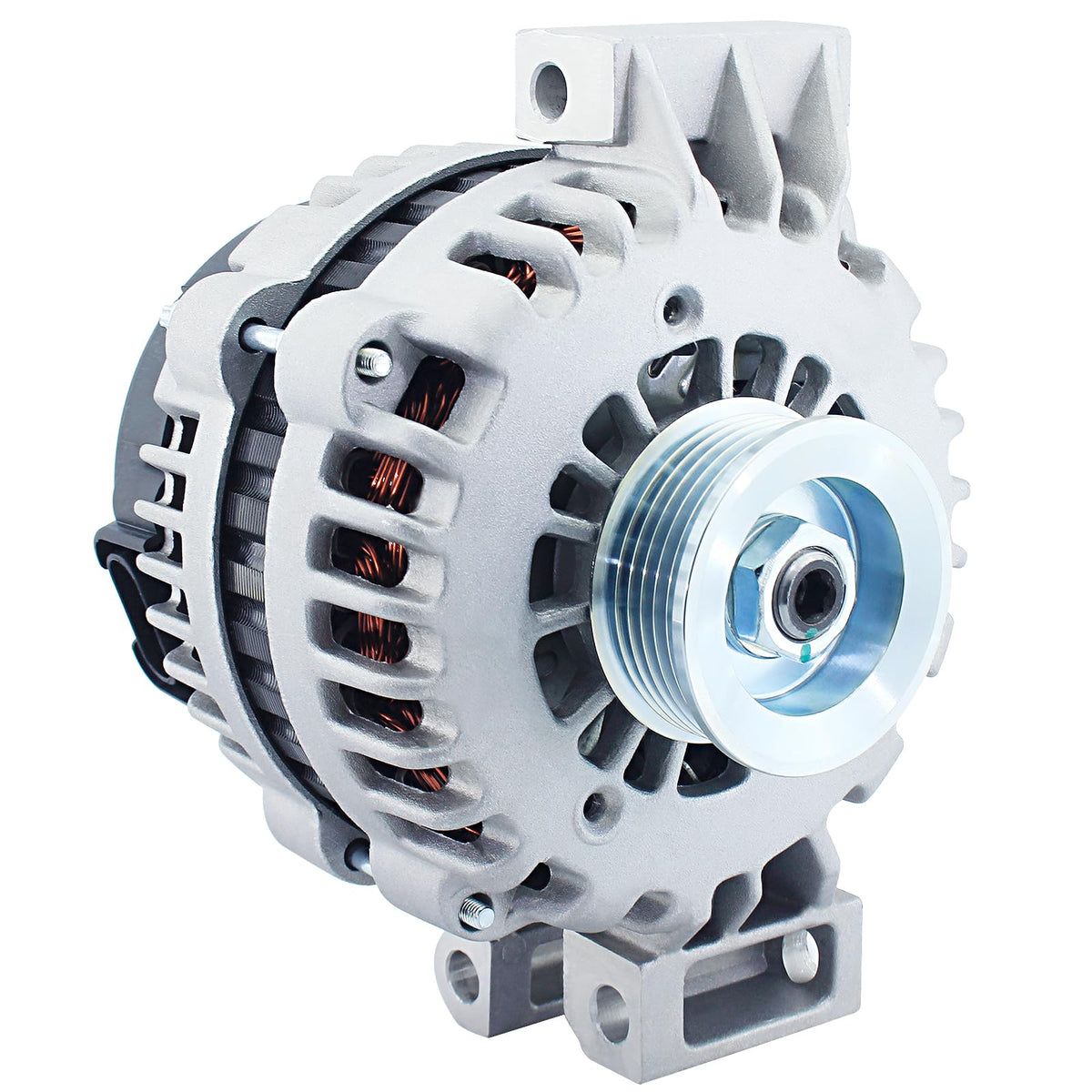 Alternator Replacement New 150Amp 4.2L For 2002-2005 Gmc Envoy, 04-05 Envoy Xl Xuv, 02-05 Chevrolet Trailblazer, 04-05 Buick Rainier, 02-04 Oldmobile Bravada, Adr0307 400-12179 10464468 15062413