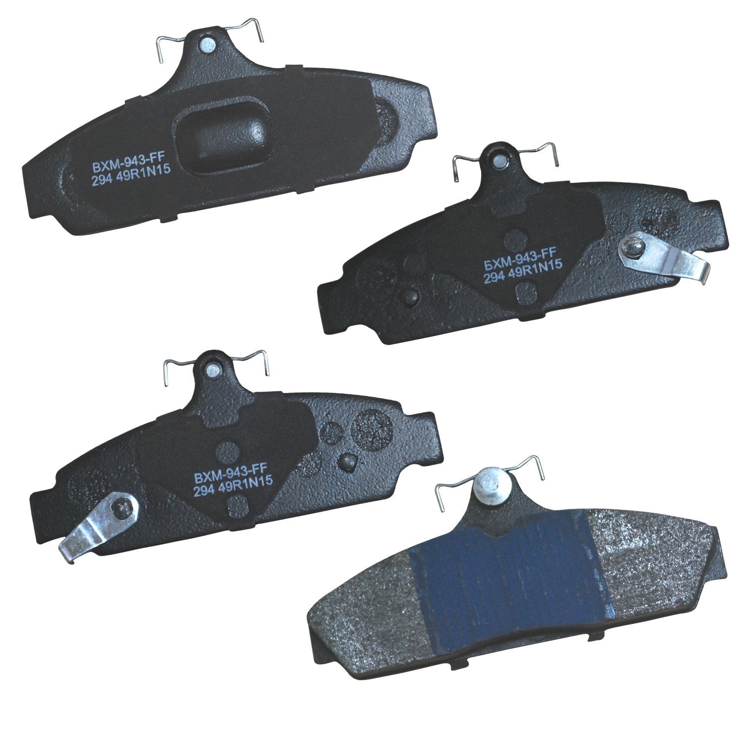 Bendix Premium Sbm294 Semi-Metallic Front Brake Pads For Chevrolet Corvette 1987-1985